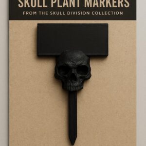 Skull Division: BoneGarden™ Skull Plant Markers – 5 Pack