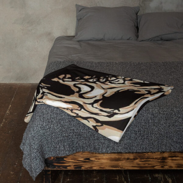 Skull Division: Dark Legion Throw Blanket