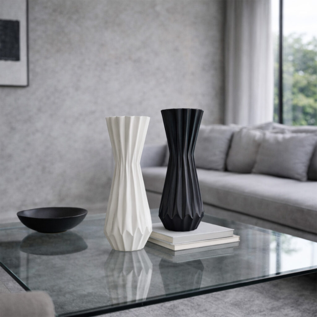 Helix Series Ebon Helix Vase