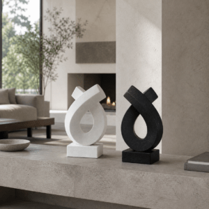 Rift-Sculpture-White-Black